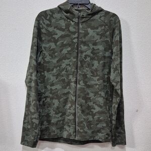 Lululemon Surge warm Full Zip Jacquard Men's  Jacket Size M.